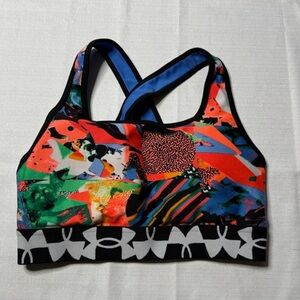 Under Armour Women's Mid Crossback Sport Bra - Multicolor Sz: Small